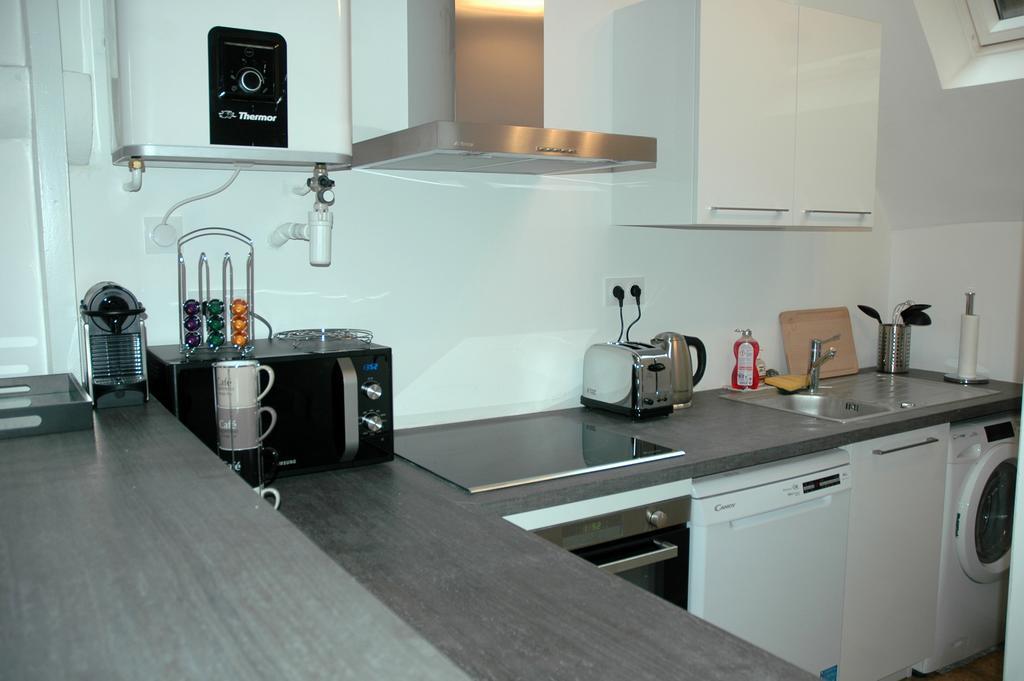 Ferienwohnung Le Cosy Musette - Rue Pietonne Dijon Exterior foto